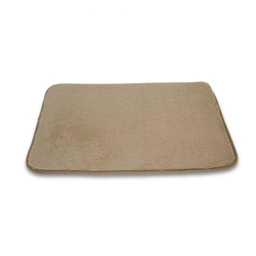 [380488] ALFOMBRA MICROFIBRA 40 X 60 CM PELO OVEJA BEIGE
