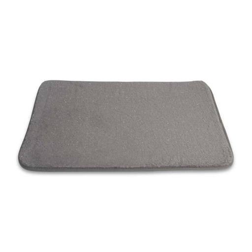 [380489] ALFOMBRA MICROFIBRA 40 X 60 CM PELO OVEJA GRIS