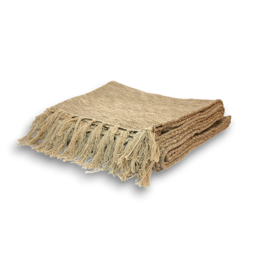 [380459] ALFOMBRA 150 X 200 CM JASPEADA BEIGE