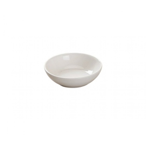 [256775] BOWLS REDONDOS PARA SALSA DE SOJA DE CERÁMICA BLANCA