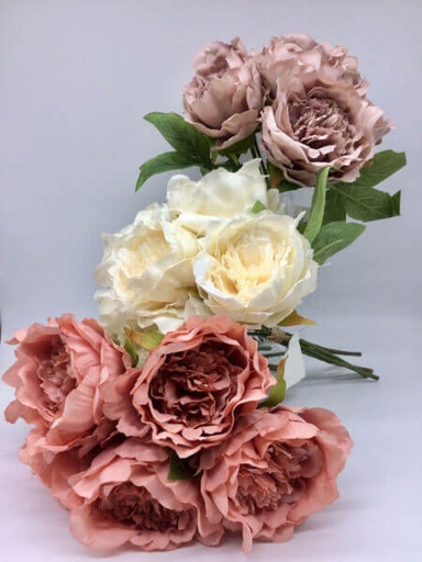 [180087] RAMO DE PEONIAS X 6- 33CM