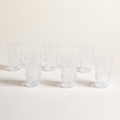 [4113757] SET X 6 VASOS ALTOS FROSTED 300 ML