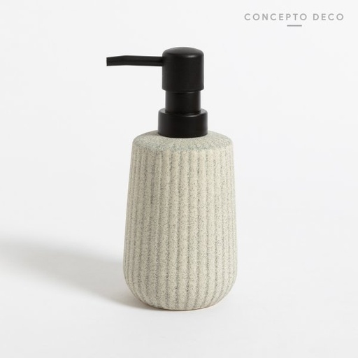 [1650368] DISPENSER GRANITO RELIEVE GRIS 18CM