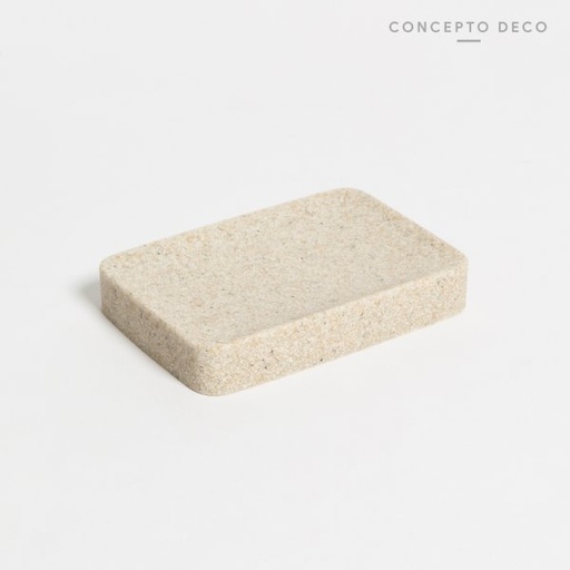 [1650391] JABONERA ARENA CUADRADA 13CM