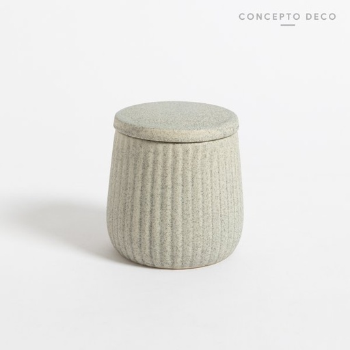 [1650372] ALGODONERA GRANITO RELIEVE GRIS 10CM