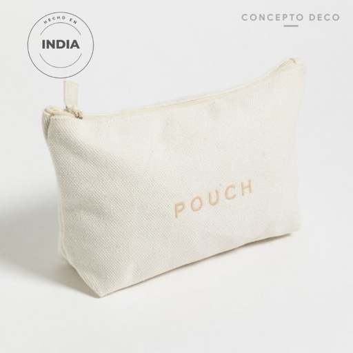 [1650445] NECESER PAMUK CANVAS POUCH "S" 18X6X14CM