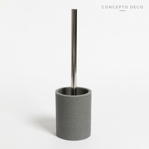 [1650413] ESCOBILLA CEMENTO GRIS REDONDA 36CM