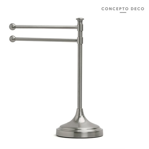 [1650418] TOALLERO PALITOS NICKEL 32CM