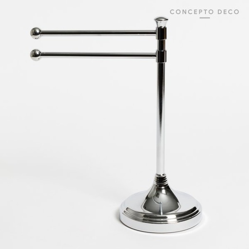 [1650424] TOALLERO PALITOS CROMADO PLATA 32CM