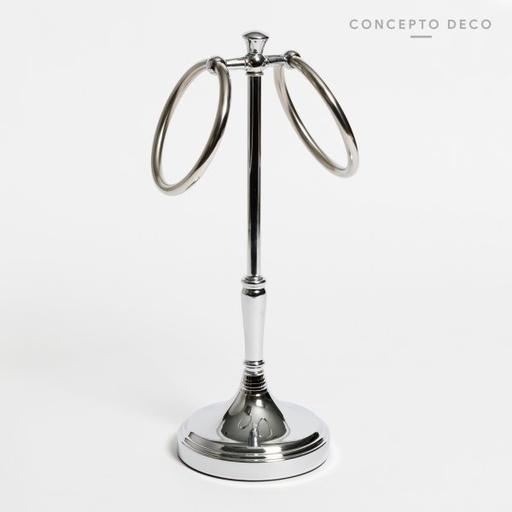 [1650425] TOALLERO AROS CROMADO PLATA 34CM