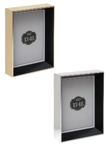 [141346] PORTARRETRATOS PLÁSTICO METALIZADOS BOX 15 X 21 PF6374.6