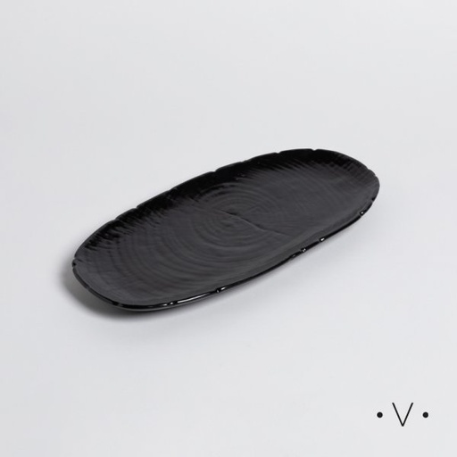 [4110252] BANDEJA OVALADA MOWI 30,5X15,5 CM VASSA HOME