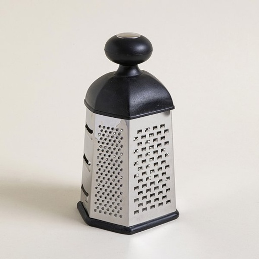 [4114122] RALLADOR DE ACERO  PENTAGONAL 22,86CM