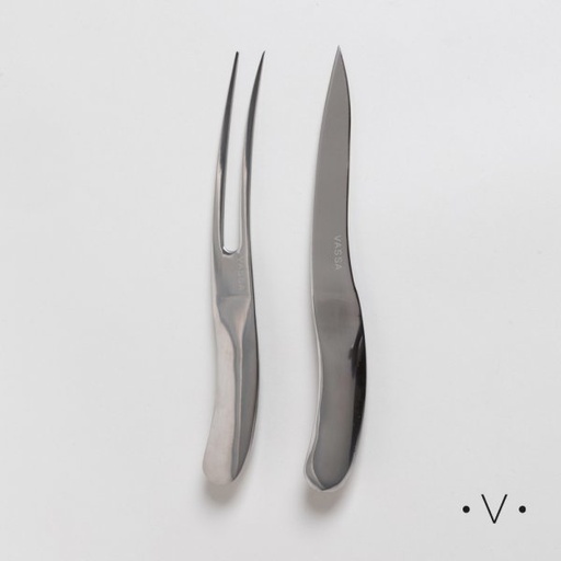 [4114251] SET DE ASADO ACERO INOXIDABLE 430 VASSA HOME