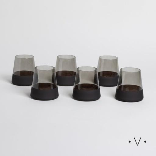 [4114557] SET X 6 VASOS MALMO 450 ML VASSA HOME
