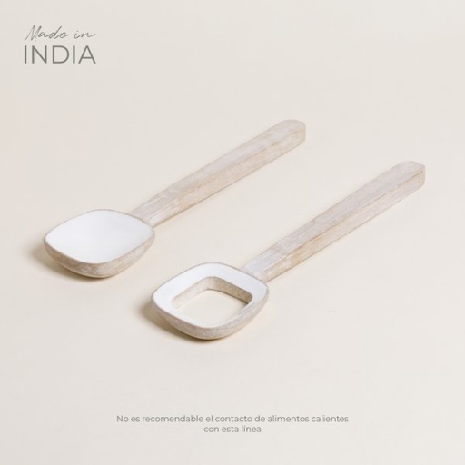 [4114394] SET X2 CUBIERTOS PARA ENSALADA SHANDAR