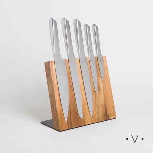 [4114256] TACO IMANTADO X 5 CUCHIILOS VASSA HOME