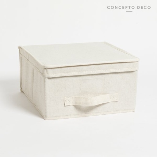 [1651136] ORGANIZADOR PLACARD BOX S 30X30X16CM CRUDO