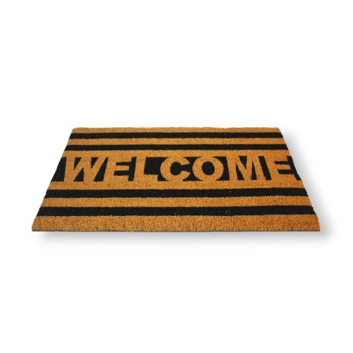[380941] FELPUDO DE COCO 40 X 60 CM  WELCOME
