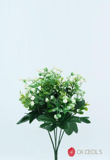 [4130069] MUGUET X 7 X 32 CM WHITE GREEN