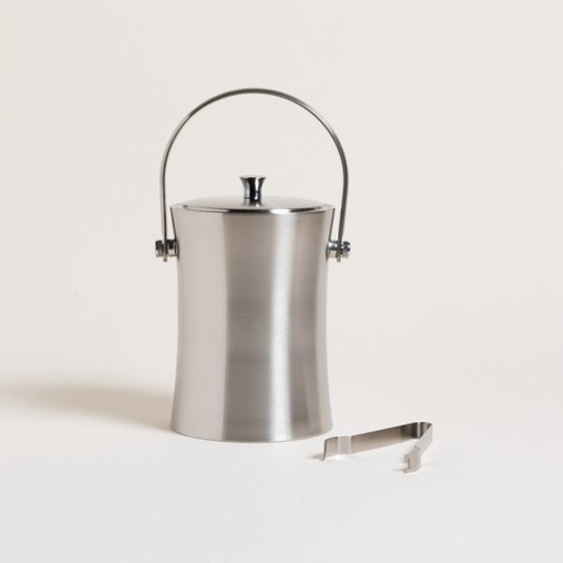 [4111324] HIELERA CONCAVA DE ACERO INOXIDABLE 2000 ML