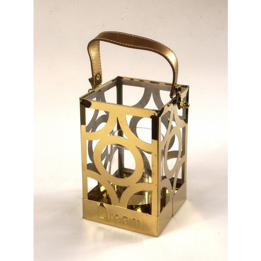 [414368] CANDELABRO DORADO 18x11 CM