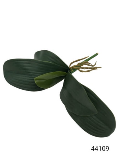 [180289] HOJA DE ORQUIDEAS X 5 SILIC 26CM