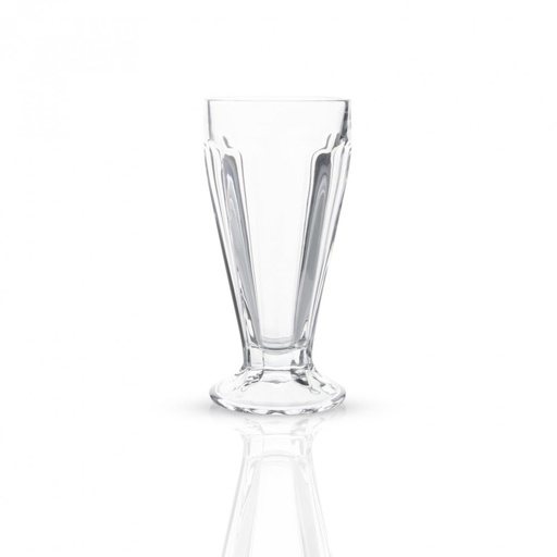 [256509] SET X 6 VASOS VIDRIO 415 ML RAYADO 8 X 19