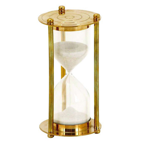 [136027] RELOJ ARENA METAL 8X16CM