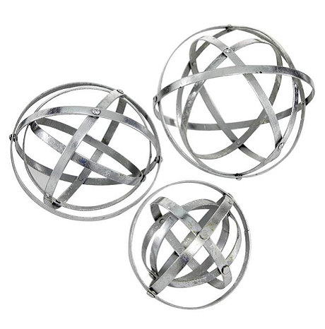 [136036] ESFERAS METAL SET X 3 26 , 21 , 16 CM