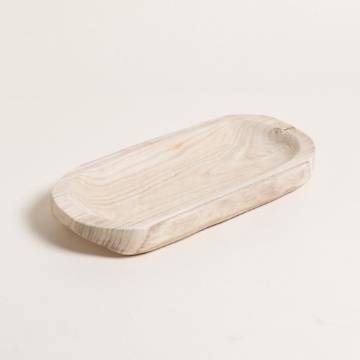 [4111024] CENTRO DE MESA OVAL KADEK 40X30X4,5 CM