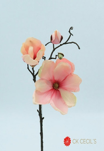 [413039] MAGNOLIA SPRAY 48CM (LT.PINK)